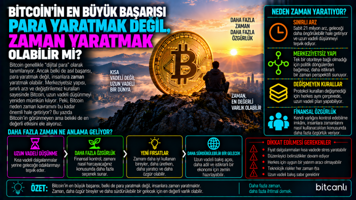 Bitcoin'in En Büyük Başarısı Para Yaratmak Değil, Zaman Yaratmak Olabilir mi?